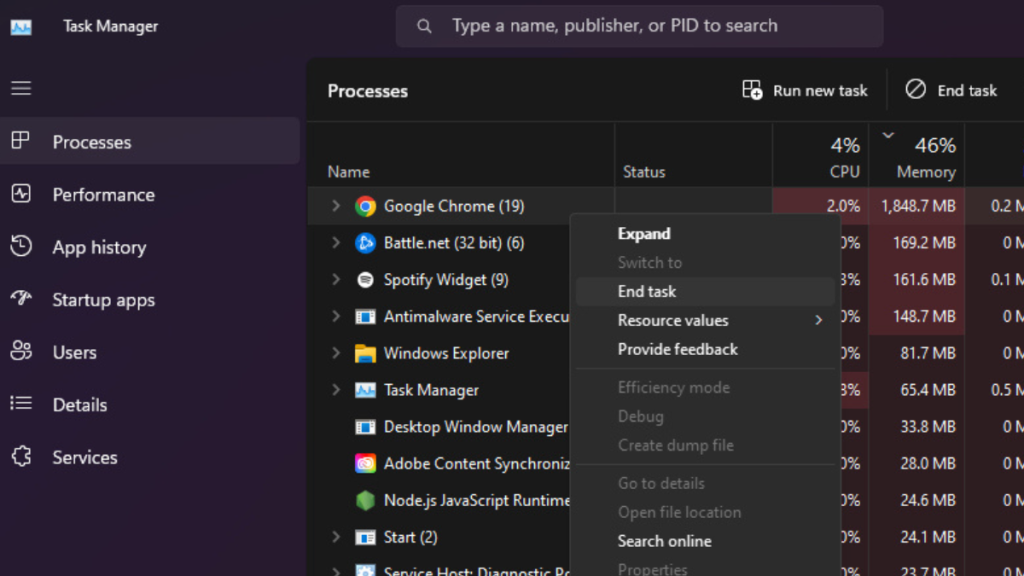GPU-Z dedicated memory used sensor showing VRAM overflow in Arknights Endfield Windows Task Manager set Arknights Endfield process priority to High