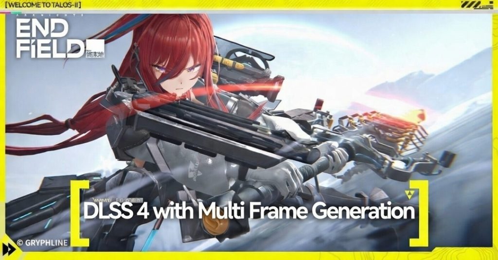 Arknights Endfield DLSS 4 Multi Frame Generation RTX GPU FPS boost guide