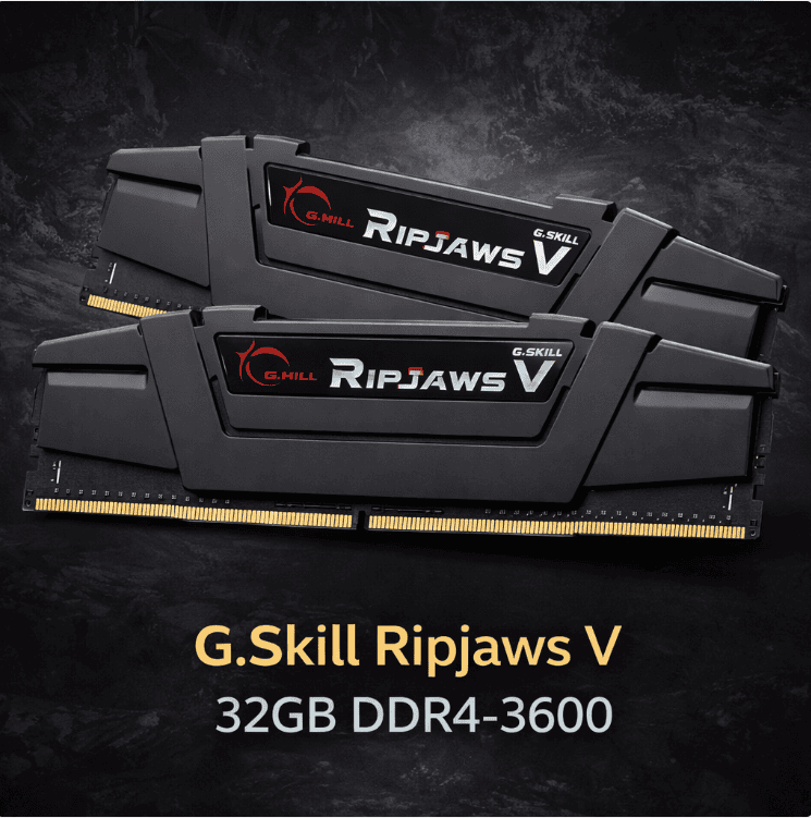 G.Skill Ripjaws V 32GB DDR4-3600 RAM kit recommended to reduce stutter in Arknights Endfield