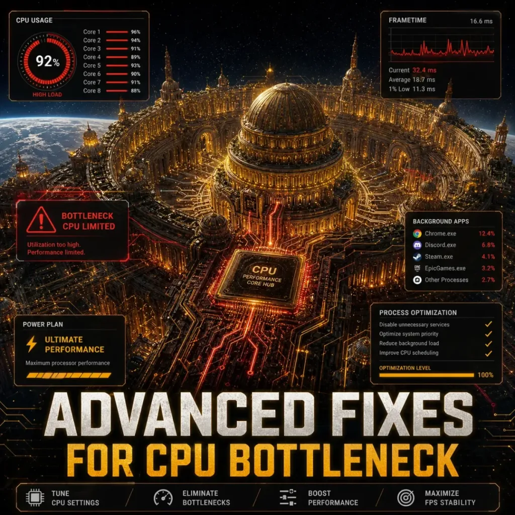 Advanced fixes for CPU bottleneck