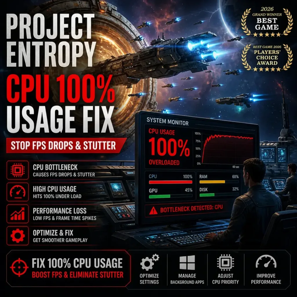 Why CPU usage hits 100% in Project Entropy