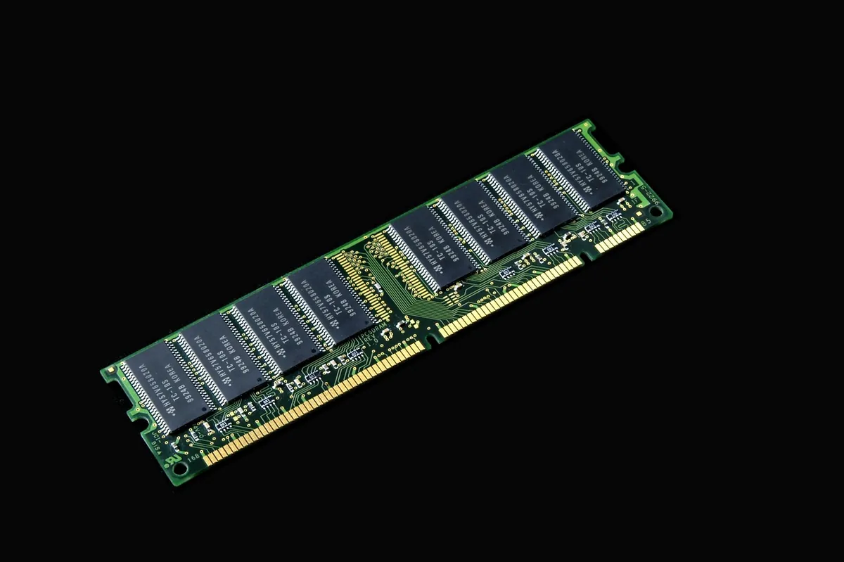 RAM memory module stick used for gaming PC upgrades